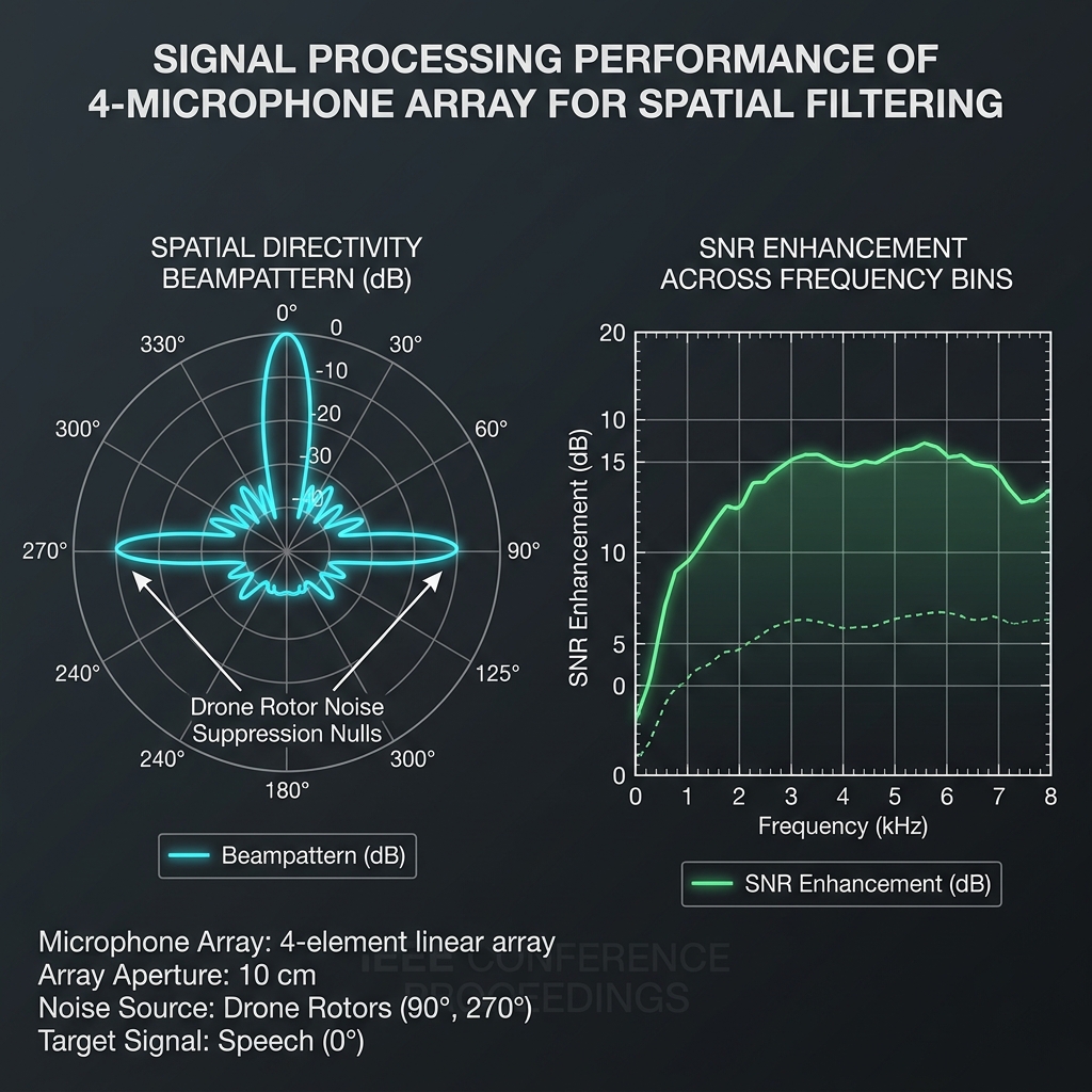 Spatial Directivity Beampattern & SNR Enhancement